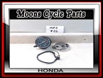 Vtg 1977 1978 Honda Speedometer Gauge & Cover With Bulb Wire. Fixed Price $125.00.