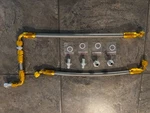 Custom Built Stainless Ducati Monster Oil Cooler Line Kit M600 M750 M900 95-03. Fixed Price $156.76.
