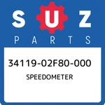 34119-02F80-000 Suzuki Speedometer 3411902F80000, New Genuine Oem Part. Fixed Price $801.89.