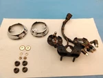 1976-84 Kawasaki KE175 KE125 Speedometer Tachometer Bracket & Covers KS125. Fixed Price $83.70.