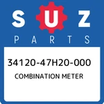 34120-47H20-000 Suzuki Combination Meter 3412047H20000, New Genuine Oem Part. Fixed Price $972.29.