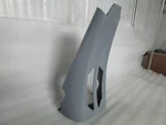17-23 Harley Davidson Touring Trask Chin Spoiler Unpainted. Fixed Price $329.99.