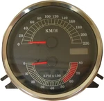 Drag Specialties Electronic Speedometer/tachometer Motorcycle Street 2210-0332. Fixed Price $446.21.