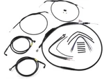 Burly Handlebar Cable/line Kit For 14" Hangers W/o Abs Black #B30-1203. Fixed Price $378.10.