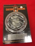 Harley 4 " Speedometer Grill Custom Chrome 37-326 Knurled. Fixed Price $18.98.