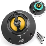 New Gold Fuel Gas Tank Cap Fit For Yamaha Yzf R1M 04-17 R6 03-16. Fixed Price $59.99.