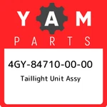 4GY-84710-00-00 Yamaha Taillight Unit Assy 4GY847100000, New Genuine Oem Part. Fixed Price $123.62.