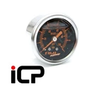 Fuji Racing Analog Fuel Pressure Gauge 1/8" Npt Black Orange 0-7 BAR/0-100 Psi. Fixed Price $27.04.