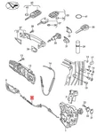 Genuine Bowden Cable 4-DOOR Vw Golf R32 Gti Rabbit Variant 4MOTION 5K4837085F. Fixed Price $37.00.