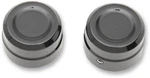 Drag Specialties Billet Rear Axle Caps - 1IN. Black Motorcycle Street Bike. Fixed Price $77.56.