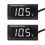 2PCS Dc 12V Car Digital Voltmeter Gauge Led Display 5-28V Voltage Wat.... Fixed Price $17.21.