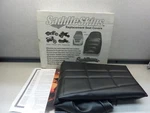 Saddlemen K669 Saddleskin Motorcycle Seat Cover Black (22115). Fixed Price $69.99.