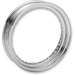 Drag Specialties 0210-0323 16" X 3" Chrome Steel 40 Spoke Srv Rim. Fixed Price $132.03.