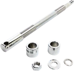 Drag Specialties 0214-0953 Chrome Axle Kit Front. Fixed Price $106.95.