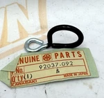 Kawasaki Nos Oem Pt# 92037-092 Z1 900 H2 F11 Ke Kz F12 Kx Kl Cable Clamp OM8. Fixed Price $11.00.