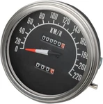 Drag Specialties Fl-style 2:1 Speedometer For Custom Applications W/ Front Wheel. Fixed Price $107.01.