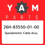 26H-83550-01-00 Yamaha Speedometer Cable Assy 26H835500100, New Genuine Oem Part. Fixed Price $48.97.