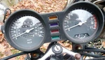 1980 Suzuki GS750E - Instrument Cluster With Tach & Speedometer Cable. Fixed Price $99.99.