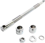 Drag Specialties Chrome Axle Kit Front 0214-0953. Fixed Price $106.99.
