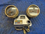 1985 Kawasaki Vulcan Gauges Cluster Speedometer Instrument. Fixed Price $74.99.