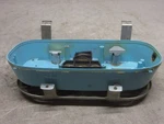 Harley '88 Flt Instrument Case & Bracket, 66997-86, 66998-86, Nice Shape, #4463. Fixed Price $50.00.