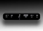 Universal 6 Digital Dash Cluster White Led Gauges Made In The Usa. Fixed Price $448.95.