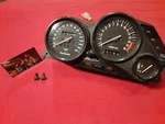 1990 Kawasaki Ninja ZX600D Tach Gauges Display Cluster Speedometer Hardware. Fixed Price $54.00.