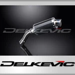 Bmw F800GT 2013-2017 Delkevic Slip 9" Oval Carbon Exhaust Muffler Kit. Fixed Price $288.99.