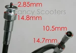 Peace Sports Diablo Chopper 125CCTPGS-302 Speedometer Cable. Fixed Price $18.74.