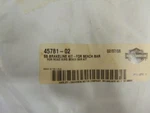 Genuine Harley Davidson Ss Brakeline Beach Bar Flhr Road King P/n: 45781-02. Fixed Price $71.96.