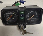 1999 Suzuki DR350SE Gauges Speedometer Tachometer Dash With Key. Fixed Price $225.00.