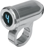 Dakota Digital PGR-1000 Series Gear Indicator Display For 1" H-bars Chrome/blue. Fixed Price $284.00.