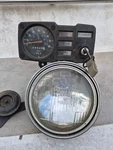 1991 Kawasaki Speedometer Gauge Assembly #25001-1942 & Bracket. Fixed Price $155.00.