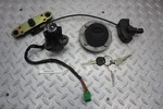 1997 Suzuki Bandit GSF1200S Ignition Lock Set 37103-33861 (3 Keys). Fixed Price $299.99.