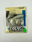 Drag Specialties DS-222884 3/4IN. Chrome Axle Caps Rear. Fixed Price $18.45.