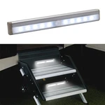 Motion Activated Rv Step Lights 10 Led Battery Operated Motorhome Strip Magnetic. Fixed Price $8.99.