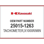 Kawasaki TACHOMETER,X1000R/MIN 25015-1263 Oem New. Fixed Price $427.87.