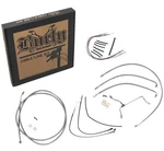 Burly Cable And Brake Line Kits 16IN. Gorilla Bars Stainless Braid B30-1159. Fixed Price $340.47.