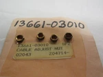 Suzuki T500,TC305,T350,GT250,TM75,TS50,GR650,AS100 Oem Carburetor Adj. Nuts. Fixed Price $11.25.