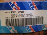 Honda Speedometer Cable Lemans K28-7501 Nip. Fixed Price $14.44.