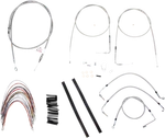 Burly Braided Stainless Steel Cable/brake Line Kit 14" Ape Hanger B30-1085. Fixed Price $500.03.