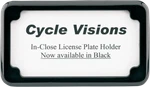 Cycle Visions Beveled License Plate Frame CV4615B. Fixed Price $32.95.
