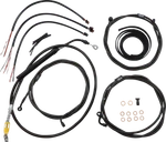 Choppers Complete Midnight Cable Brake Line Kit LA-8058KT2-16M. Fixed Price $541.49.