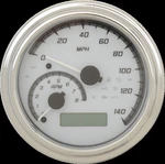 Dakota Digital MVX-2011-WG-C Gauge Tank Wht/gry Chr. Fixed Price $526.46.
