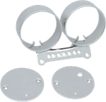 Drag Specialties Dual Gauge Bracket Chrome T21-6924. Fixed Price $195.65.