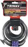 Trimax Combo And Cable Locks - 72" TNRC126. Fixed Price $37.69.