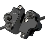 2X Motorcycle Handlebar Switch Control 22MM Cnc Aluminum For Yamaha Honda Suzuki. Fixed Price $58.89.