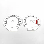 Bmw R1200 Rt 2005-2009 Mph Aftermarket Instrument Cluster White Gauge Faces. Fixed Price $44.99.