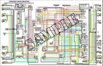11X17 Color Wiring Diagram For Bmw 1978, 1980 R80, R100, R100T, R100S. Fixed Price $18.95.