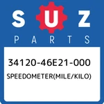 34120-46E21-000 Suzuki Speedometer(mile/kilo) 3412046E21000, New Genuine Oem Par. Fixed Price $405.97.